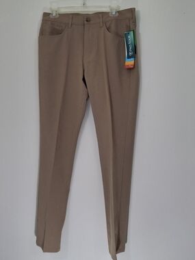Pro Tour Tan Golf Pants, Size 32x32